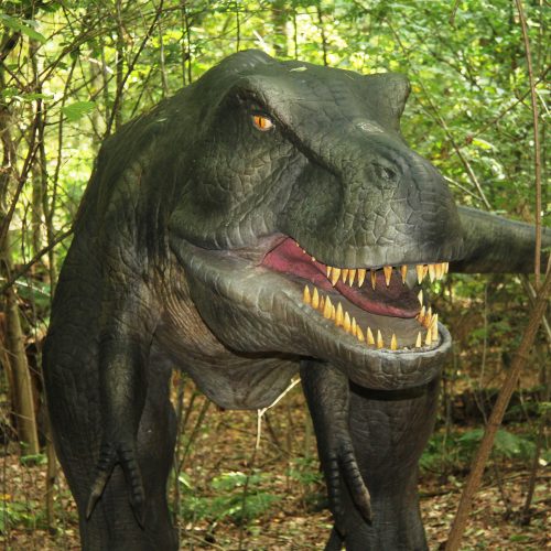 Dinopark met levensgrote dino's Amersfoort