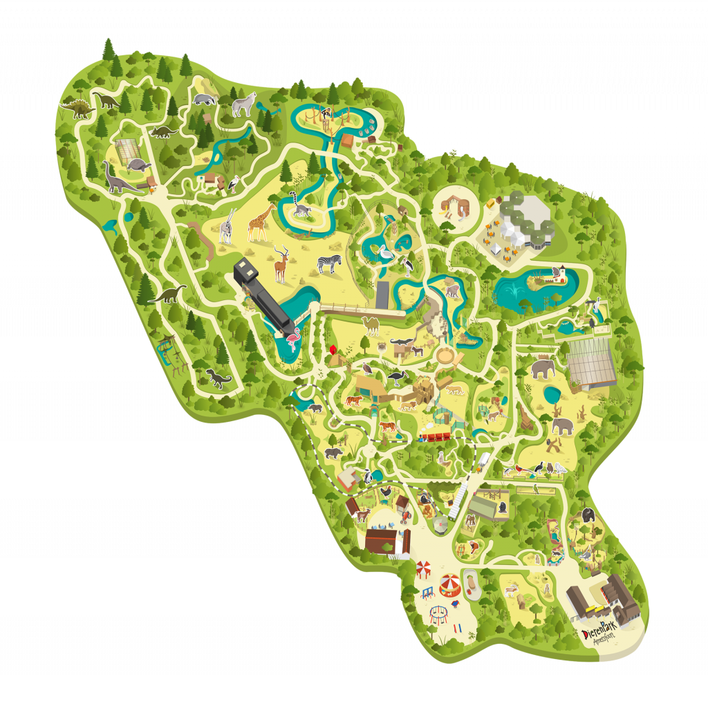plattegrond dierenpark