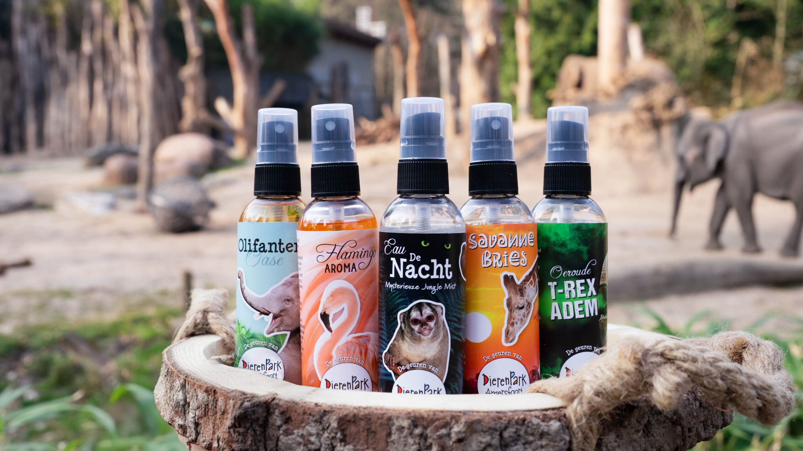 DierenPark Amersfoort lanceert huisparfums waar een luchtje aan zit